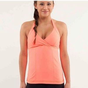 Lululemon Liberate Tank Pop Orange Sz6